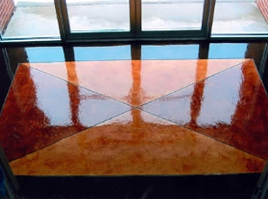 Tomahawk Acid Stained Concrete Installation Services